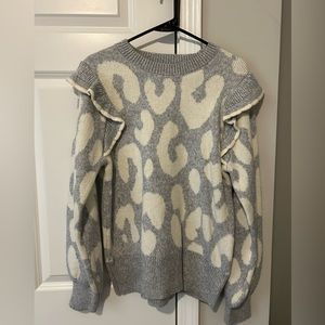Cheetah sweater